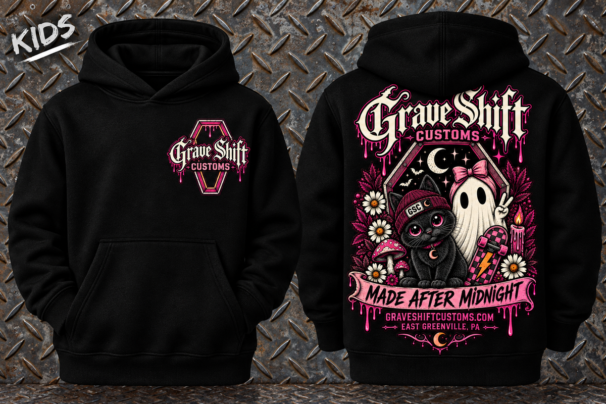 Youth Girl's Made After Midnight Hoodie