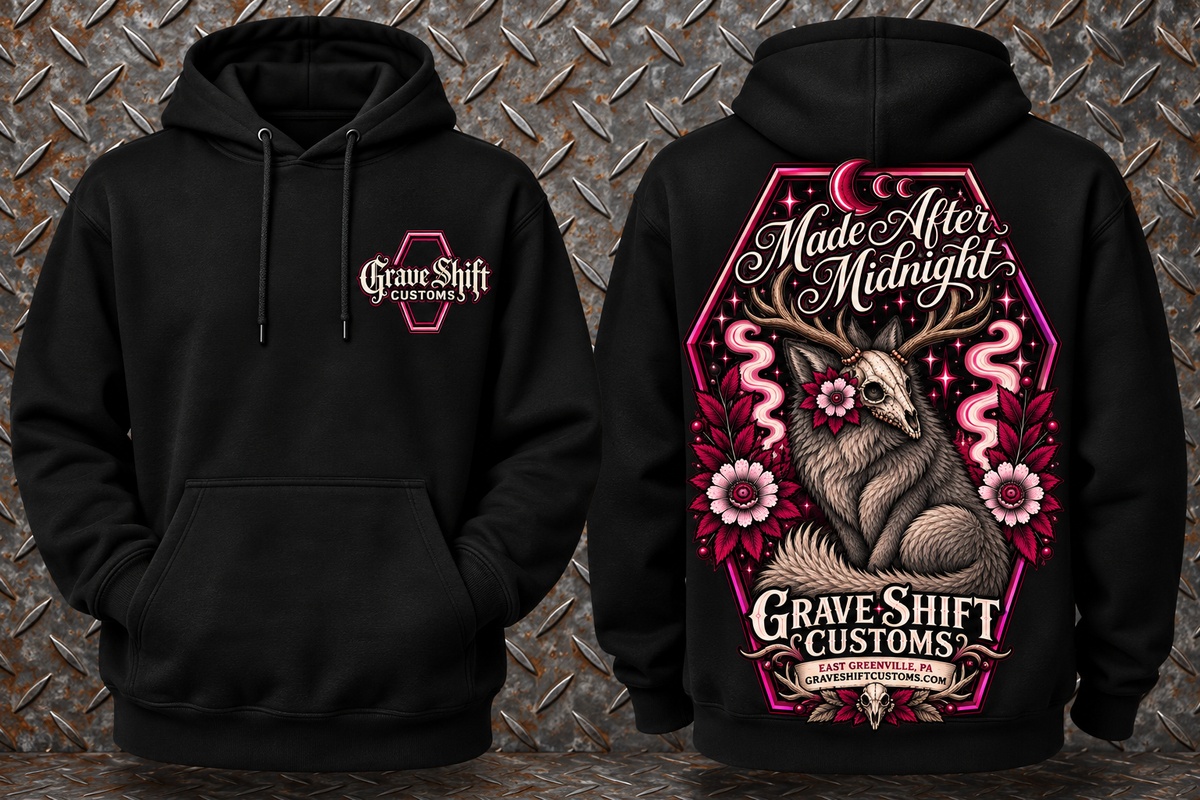 Floral Made After Midnight Cryptid Hoodie