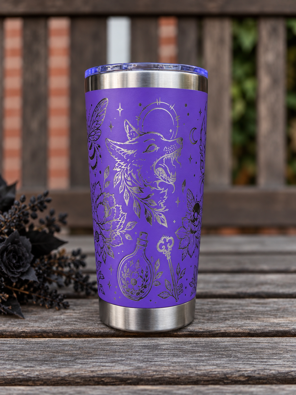 20oz Howl & Hex House Tumbler